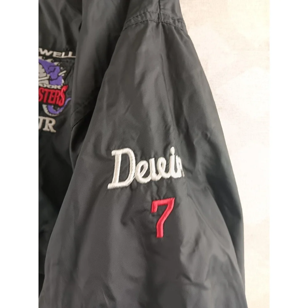 VINTAGE Lowell Lock Monsters Jacket Mens Small Black‎ 1/4 Zip